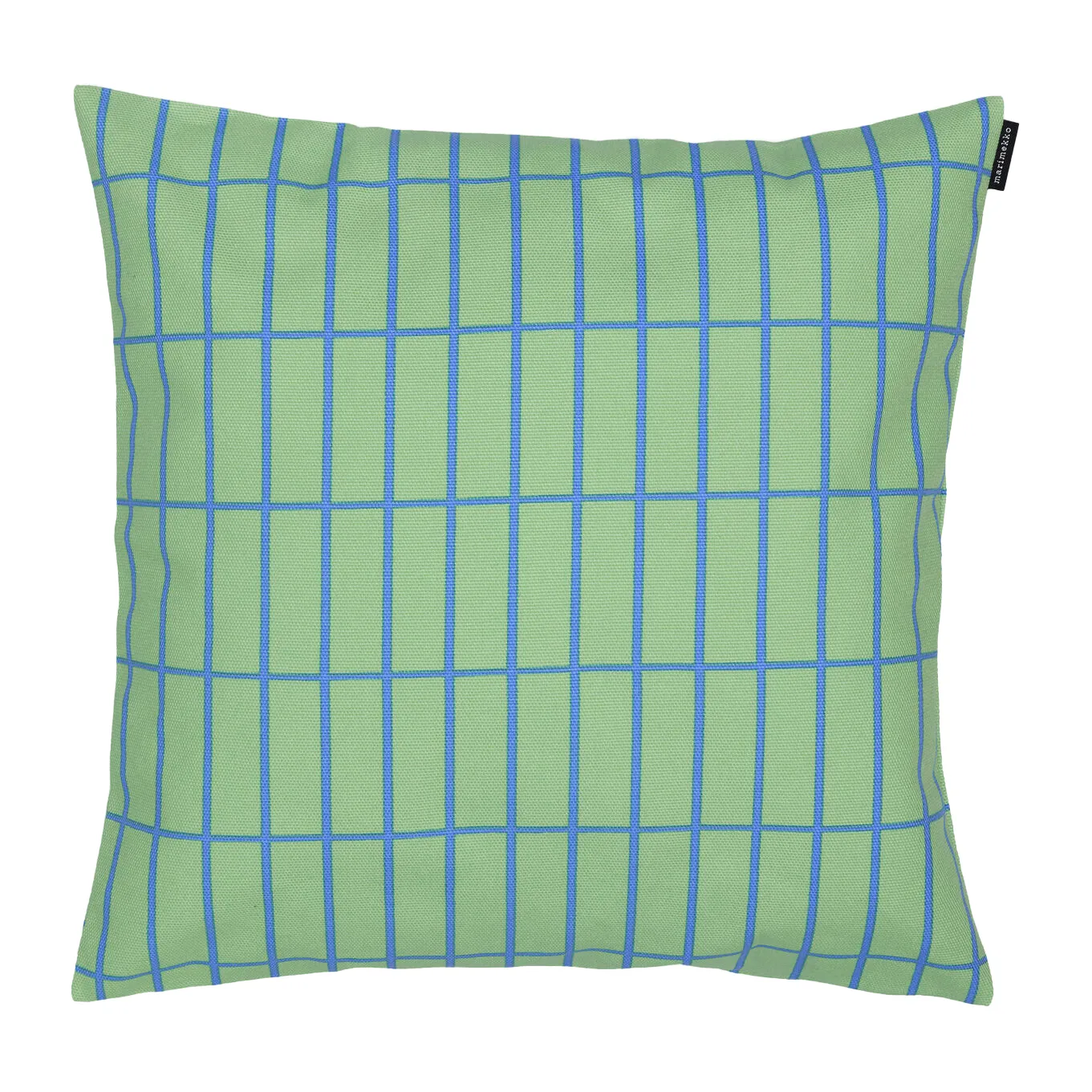 Pieni Tiiliskivi cushion cover 40x40 cm, Green-blue Marimekko