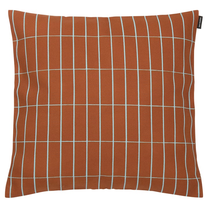 Pieni Tiiliskivi cushion cover 40x40 cm - red brown-turquoise - Marimekko