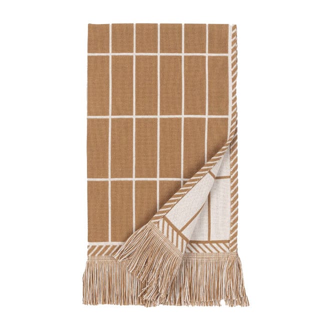 Pieni Tiiliskivi Hamam towel 30x50 cm - Off white-brown - Marimekko