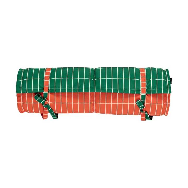Pieni Tiiliskivi roll-up mattress 70x168 cm - Orange-l. blue-green - Marimekko