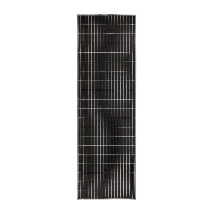 Pieni Tiiliskivi table runner 47x150 cm, charcoal-beige Marimekko