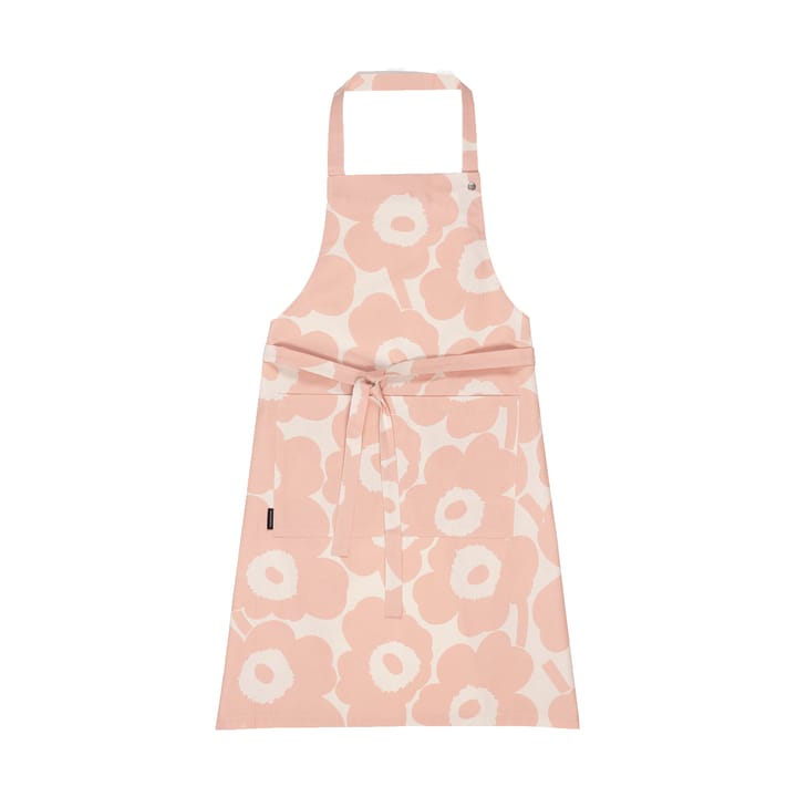 Pieni Unikko apron - Cotton-peach - Marimekko