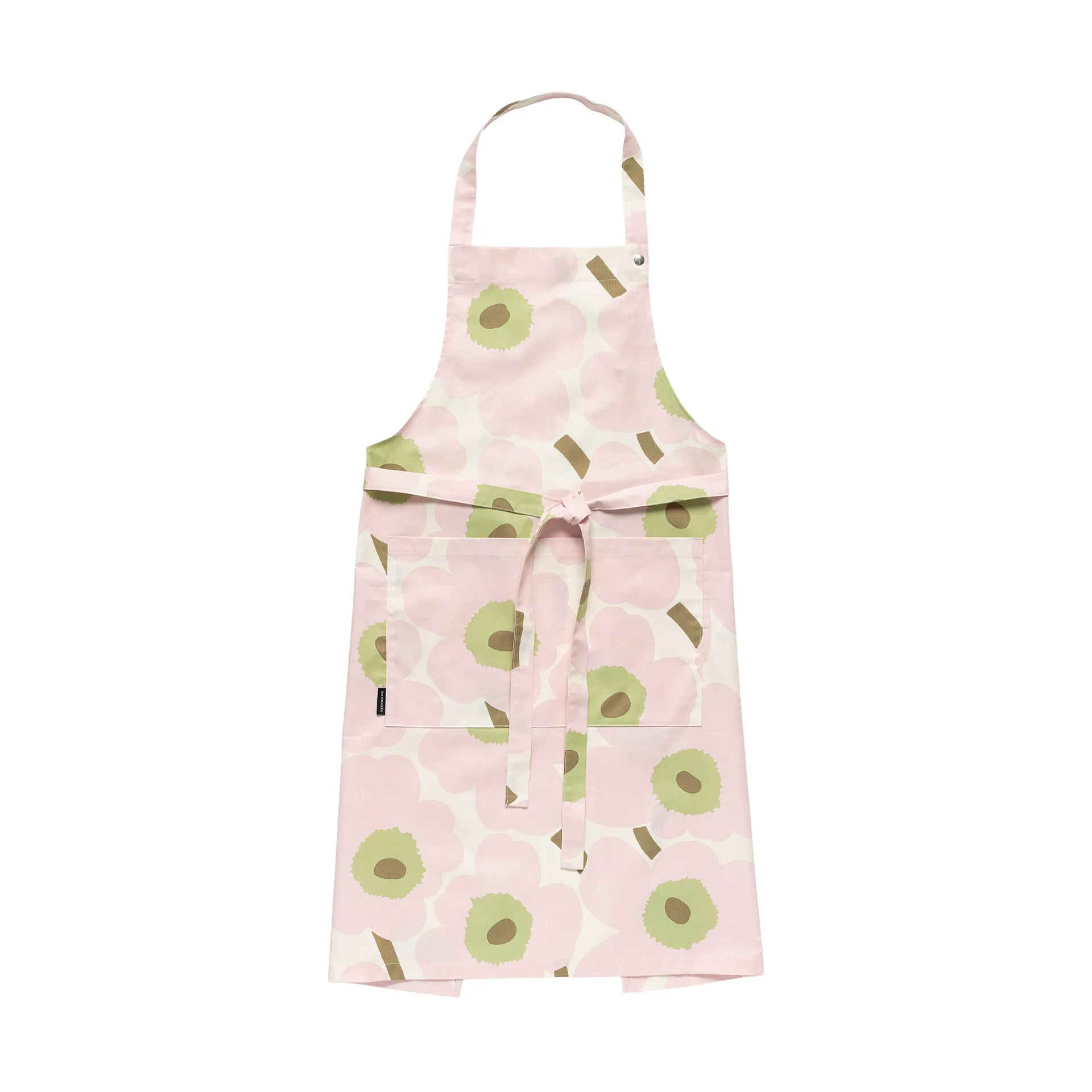 Pieni Unikko apron, Off white-pink-pear-sand Marimekko