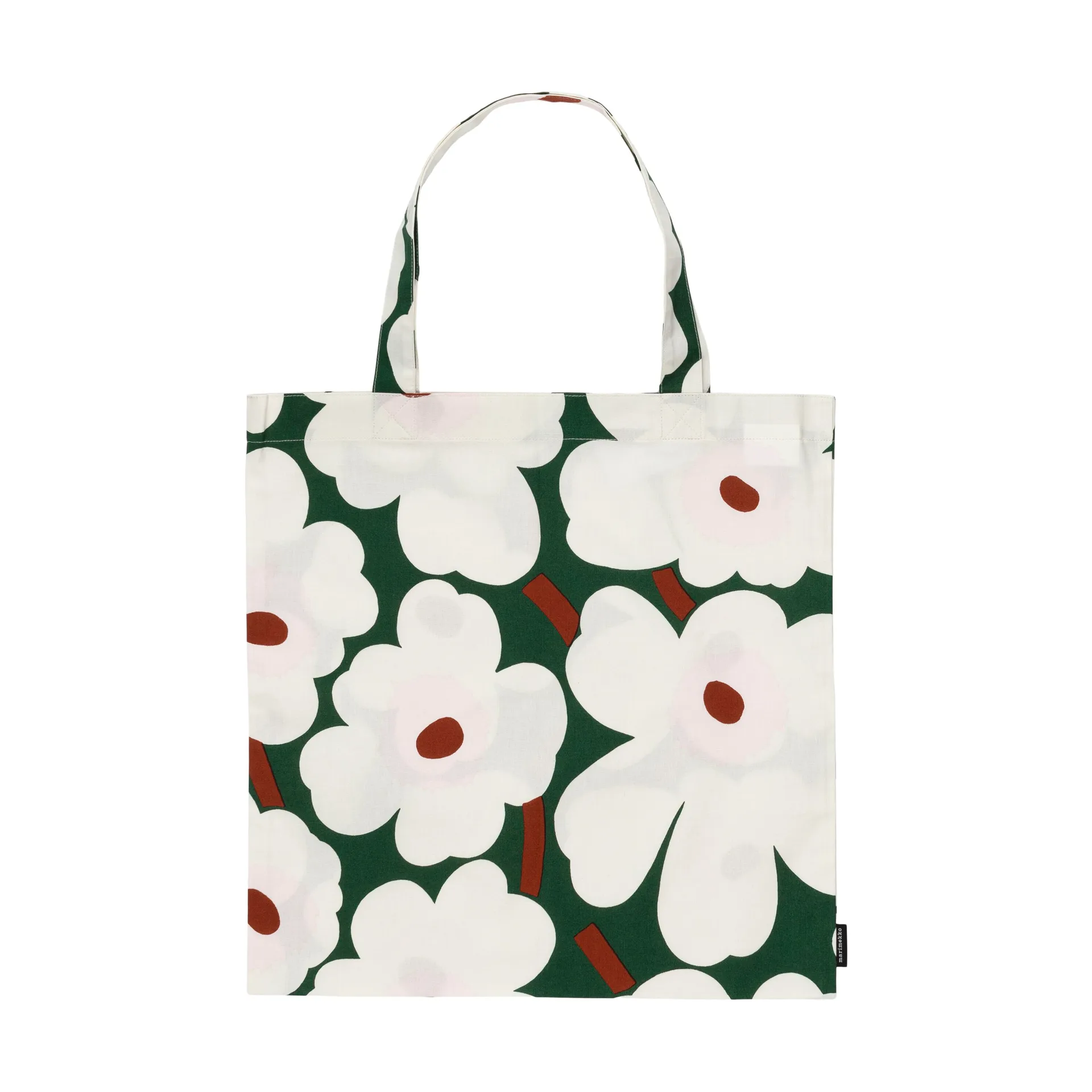 Pieni Unikko bag 44x43 cm, Green Marimekko