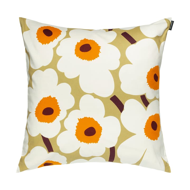 Pieni Unikko cushion cover 50x50 cm - Beige - Marimekko