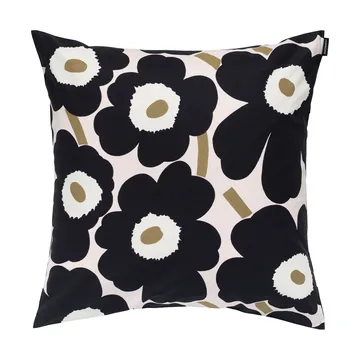 Pieni unikko cushion cover 50x50 cm - Pink-charcoal-light brown - Marimekko