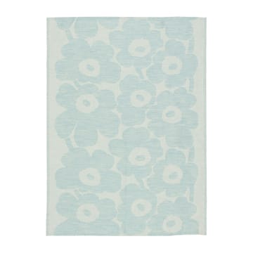 Pieni Unikko kitchen towel cotton wool-linnen 50x70 cm - Off white-light blue - Marimekko