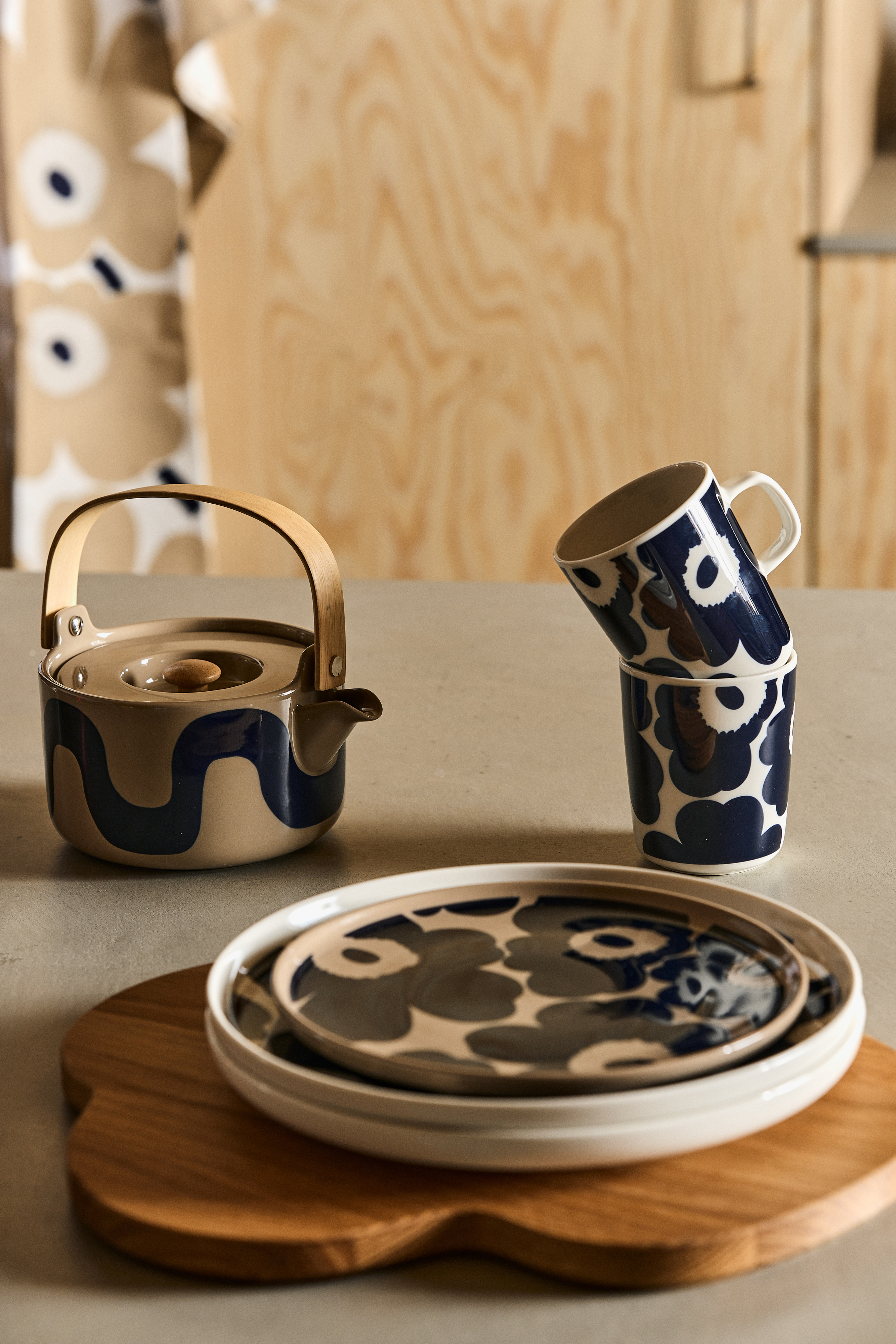 Pieni Unikko tea towel from Marimekko NordicNest