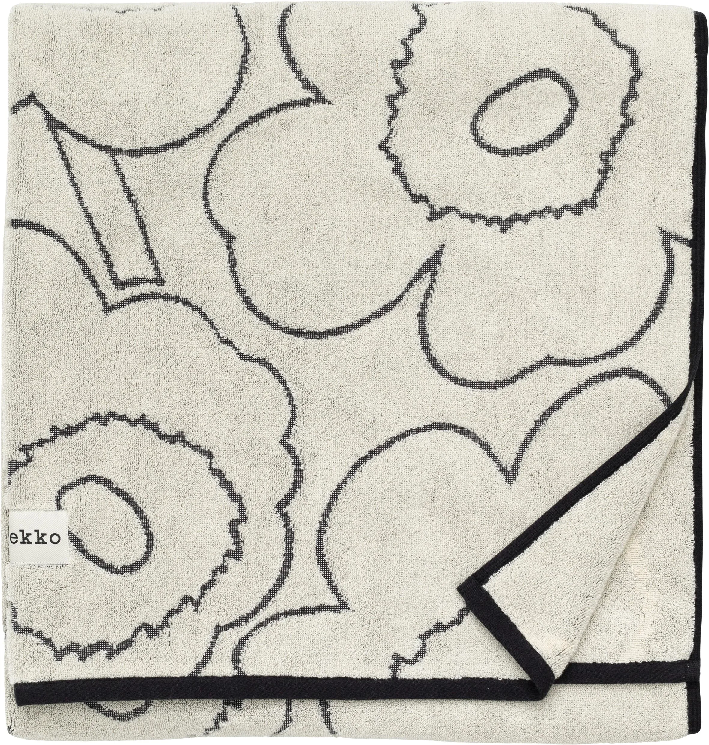 【新品　未使用品】marimekko  116〜122 綿100% かわいい Piirto Unikko bath towel 100x160 cm from Marimekko - NordicNest.com