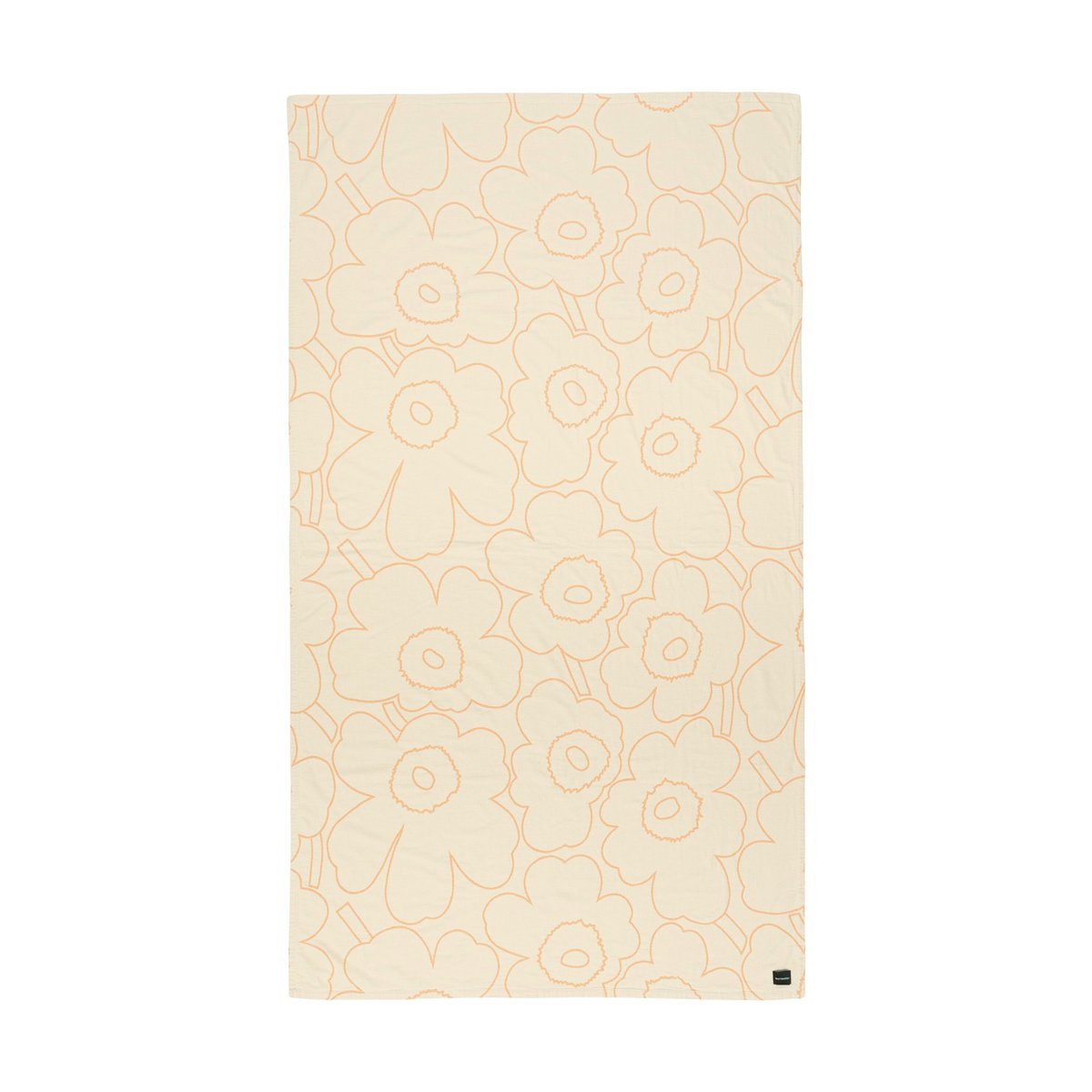 Marimekko Piirto Unikko bedspread 160x260 cm Beige | Scandinavian Design | Bedspreads & throws | Beige