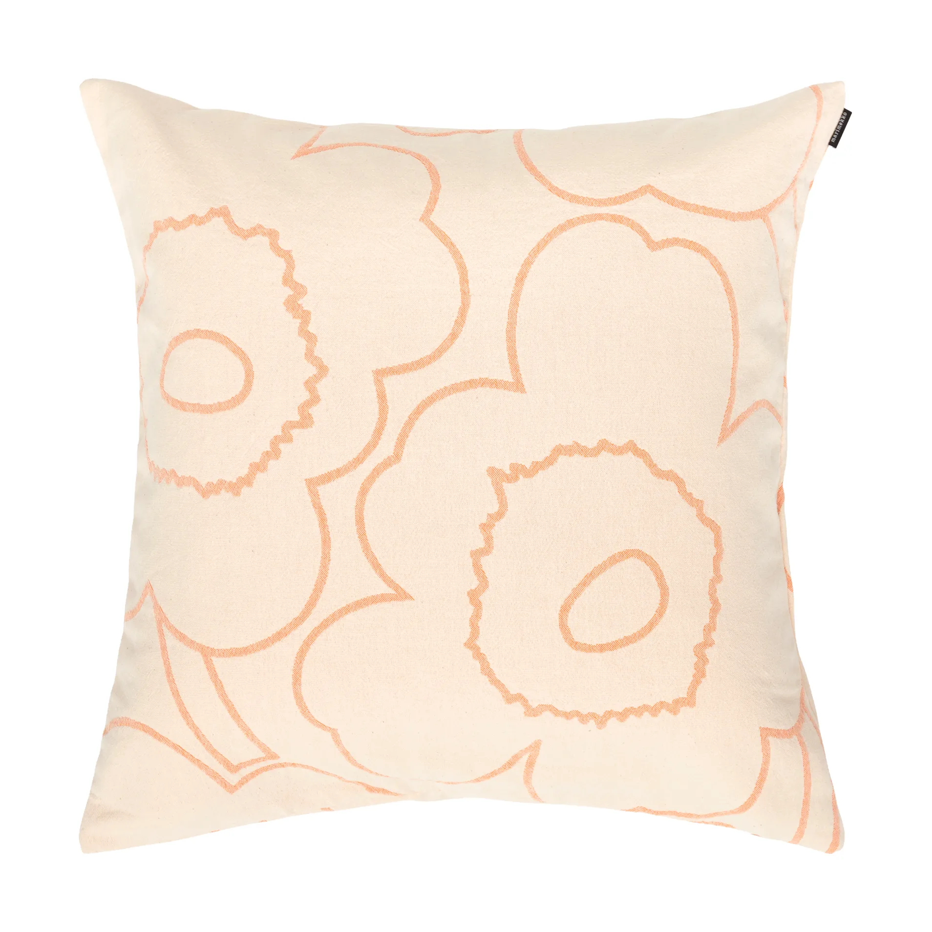 Piirto Unikko cushion cover 60x60 cm, Beige Marimekko