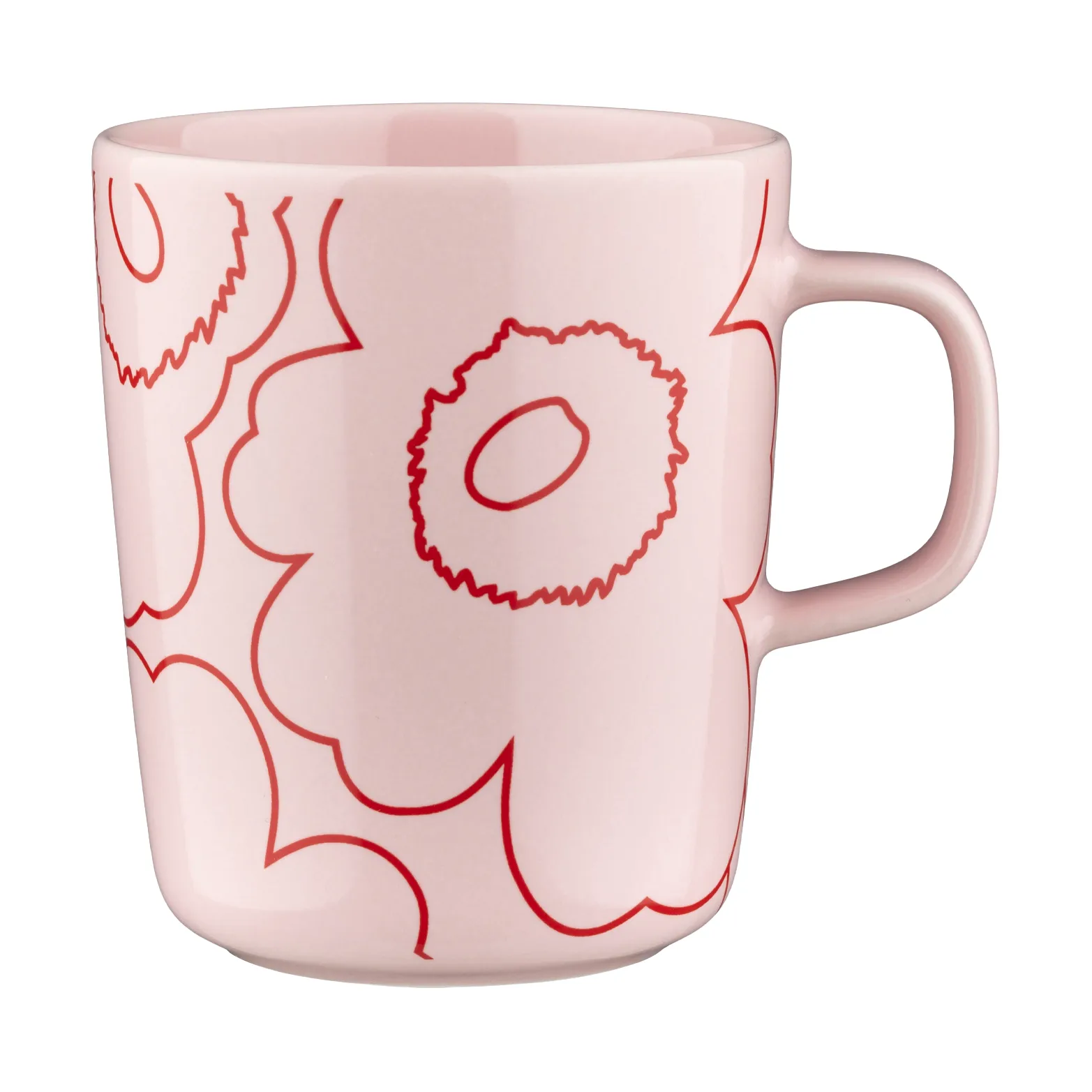 Piirto Unikko Oivo mug 2.5 dl, Pink Marimekko
