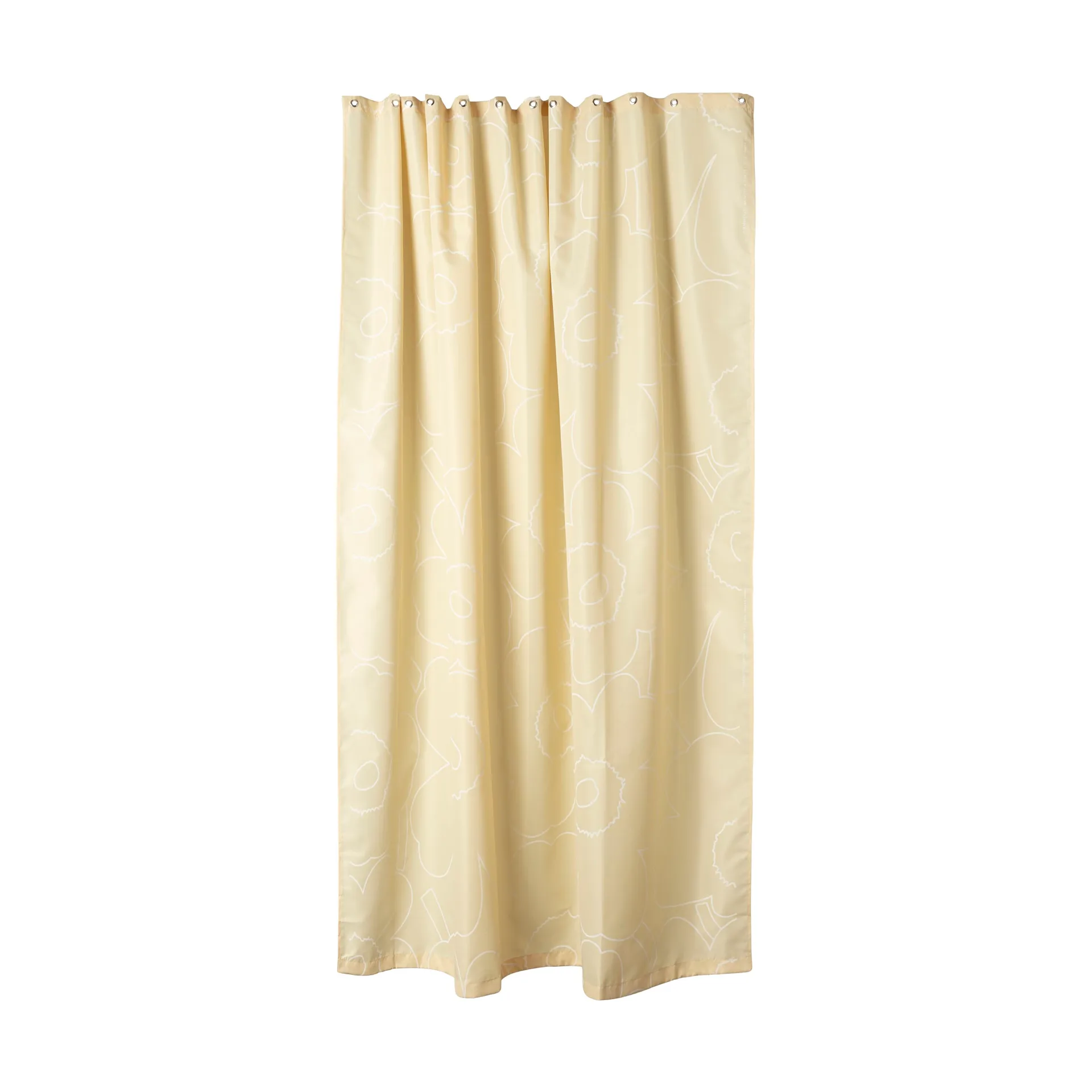 Piirto Unikko shower curtain 180x200 cm, Beige Marimekko