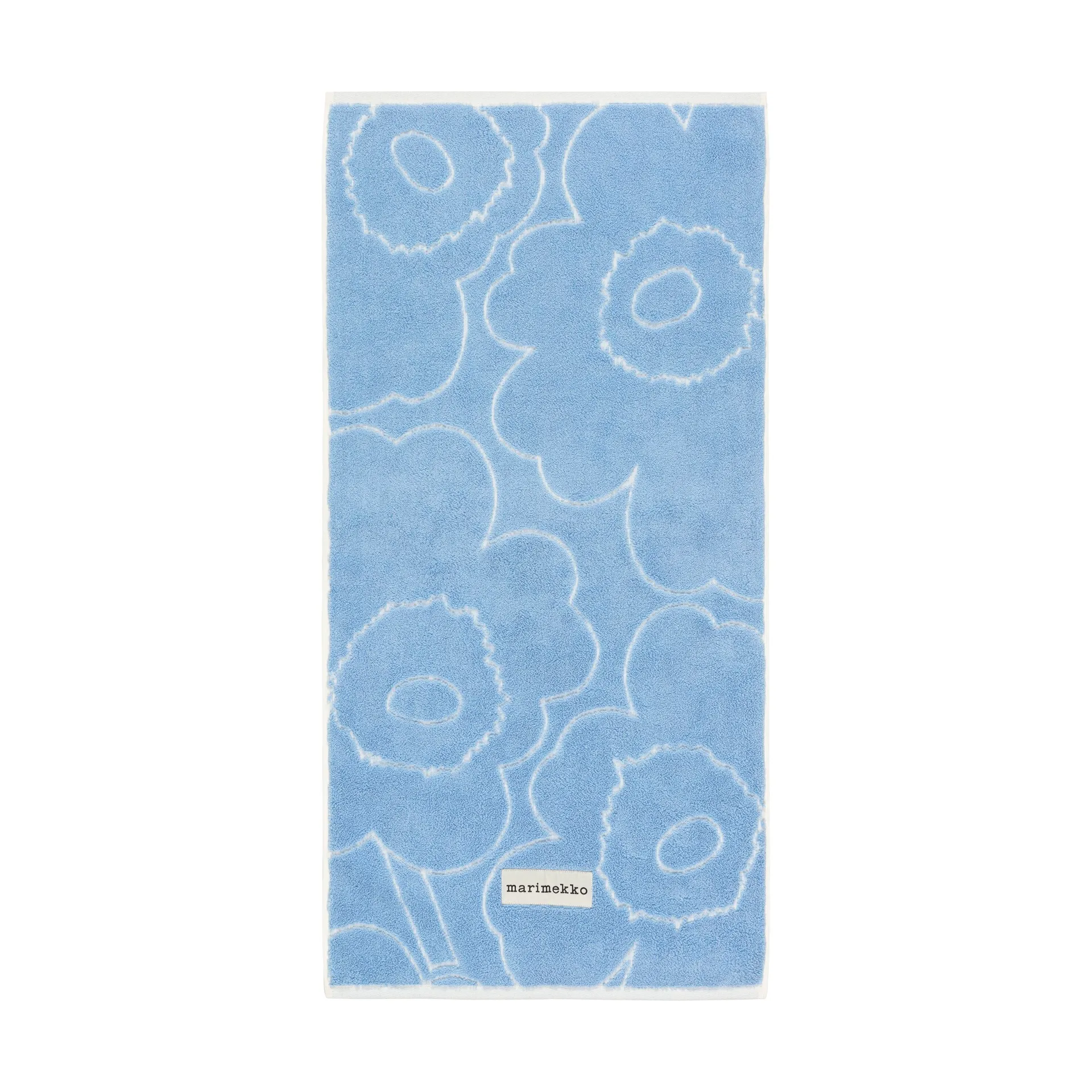 Piirto Unikko towel 50x100 cm, Blue Marimekko