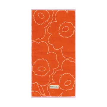 Piirto Unikko towel 50x100 cm - Burnt orange-pink - Marimekko