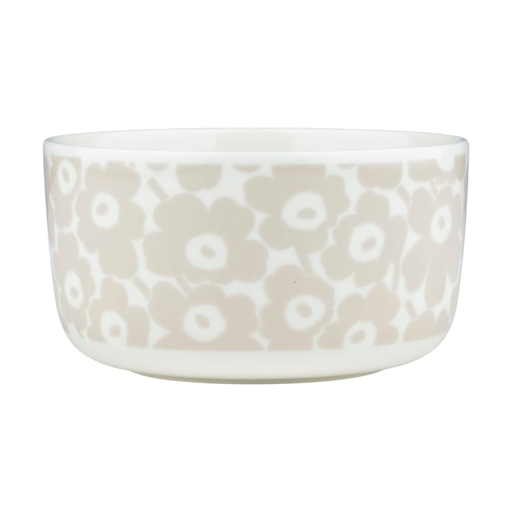 Pikkuinen Unikko bowl - White-straw - Marimekko