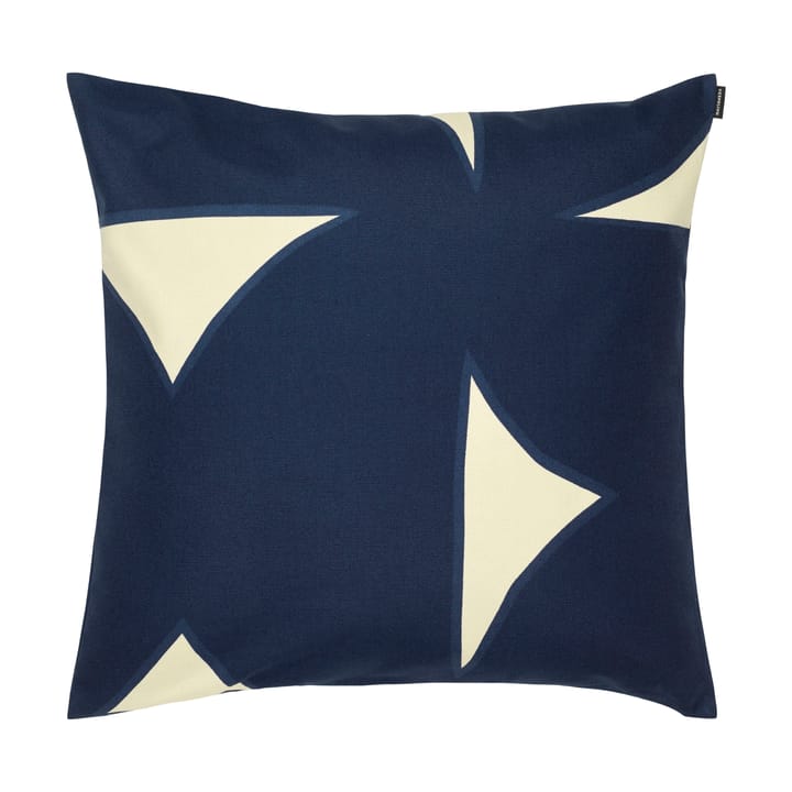 Pitkospuut cushion cover 60x60 cm - Sand-dark blue - Marimekko