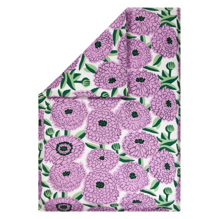 Primavera duvet cover 150x210 cm - off white-violet-green - Marimekko
