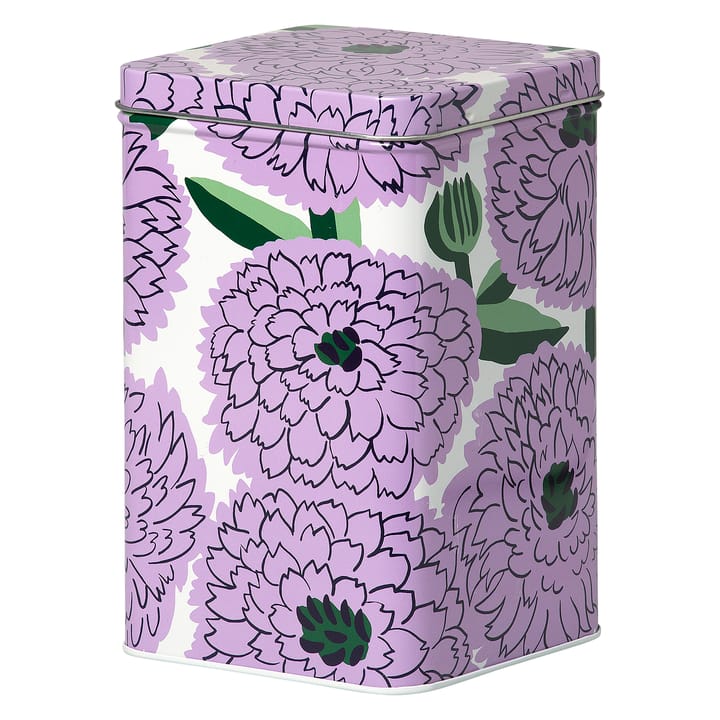 Primavera large jar - white-purple-green - Marimekko