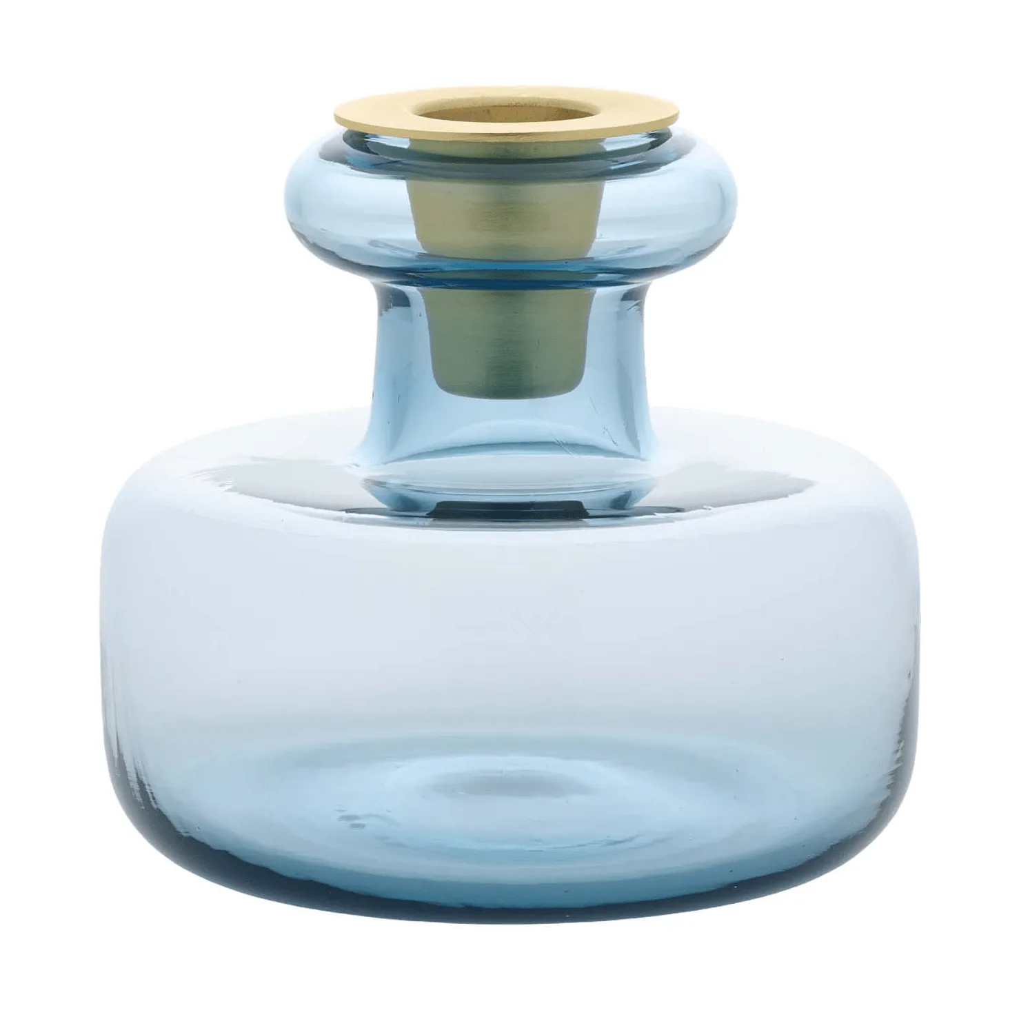 Puteli candle holder, Blueberry Marimekko