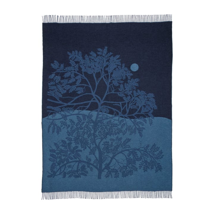 Puu Kuutamossa throw 130x170 cm - grey blue-blue-black - Marimekko