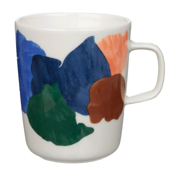 Pyykkipäivä mug 25 cl - White-blue-green - Marimekko