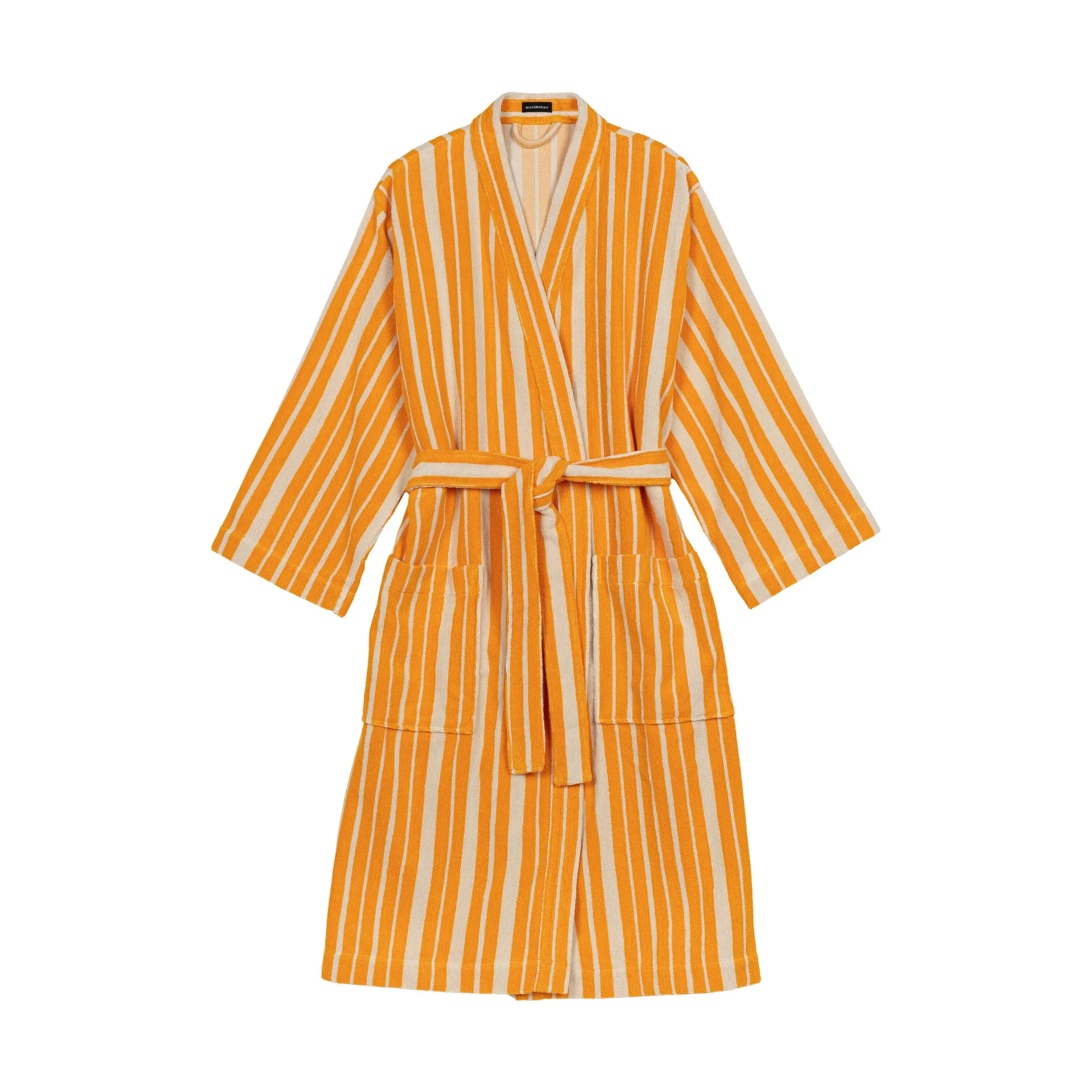 Raide bathrobe yellow, The Marimekko