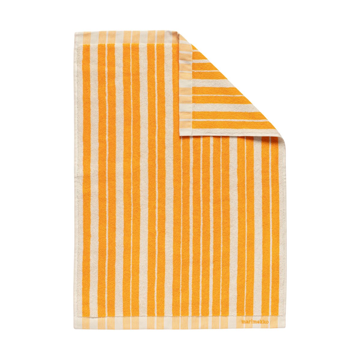 Marimekko Raide towel 50x70 cm Yellow | Scandinavian Design | Bath towels | Yellow