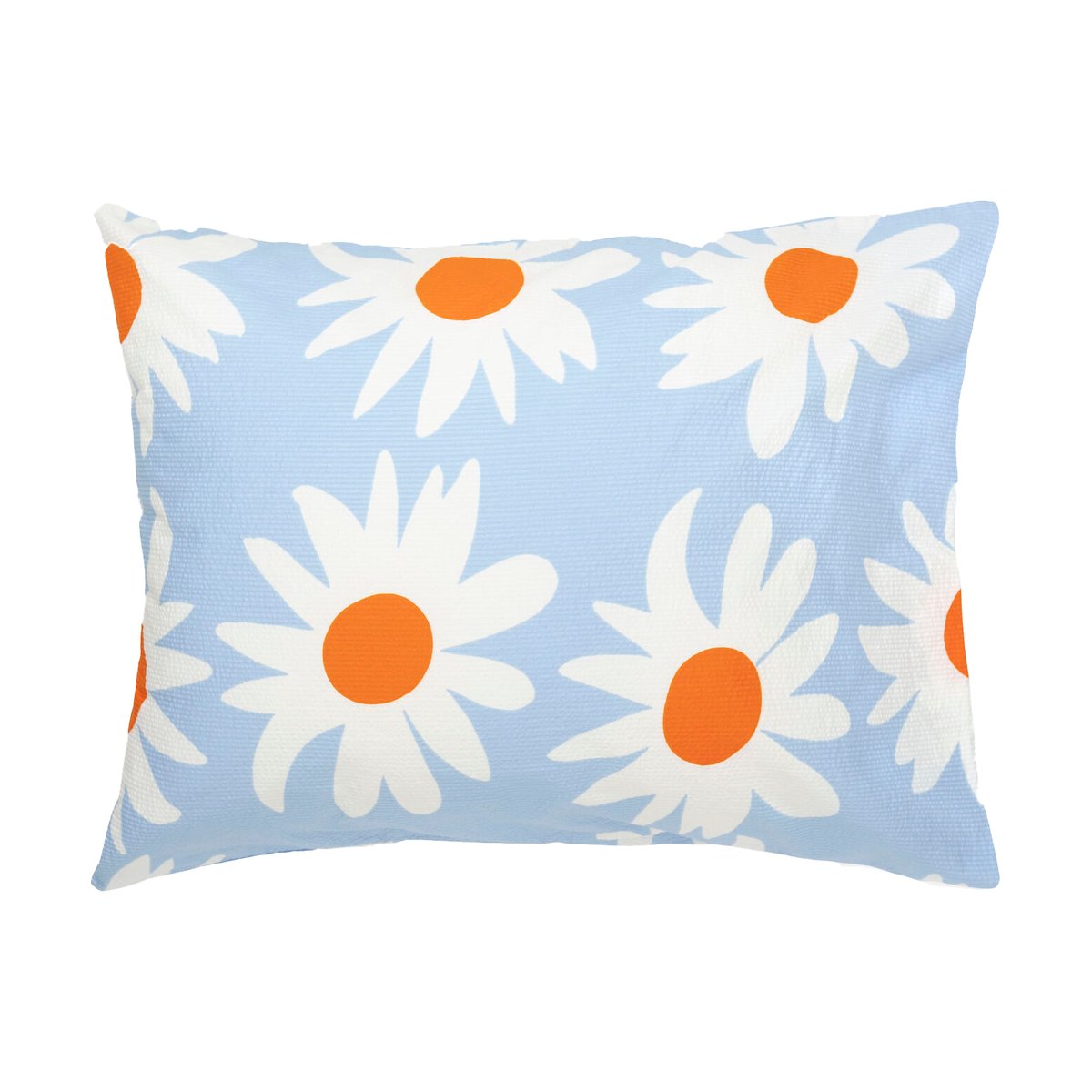 Marimekko Rakastaa ei rakasta pillowcase 50x60 cm Orange-Off-white-light blue