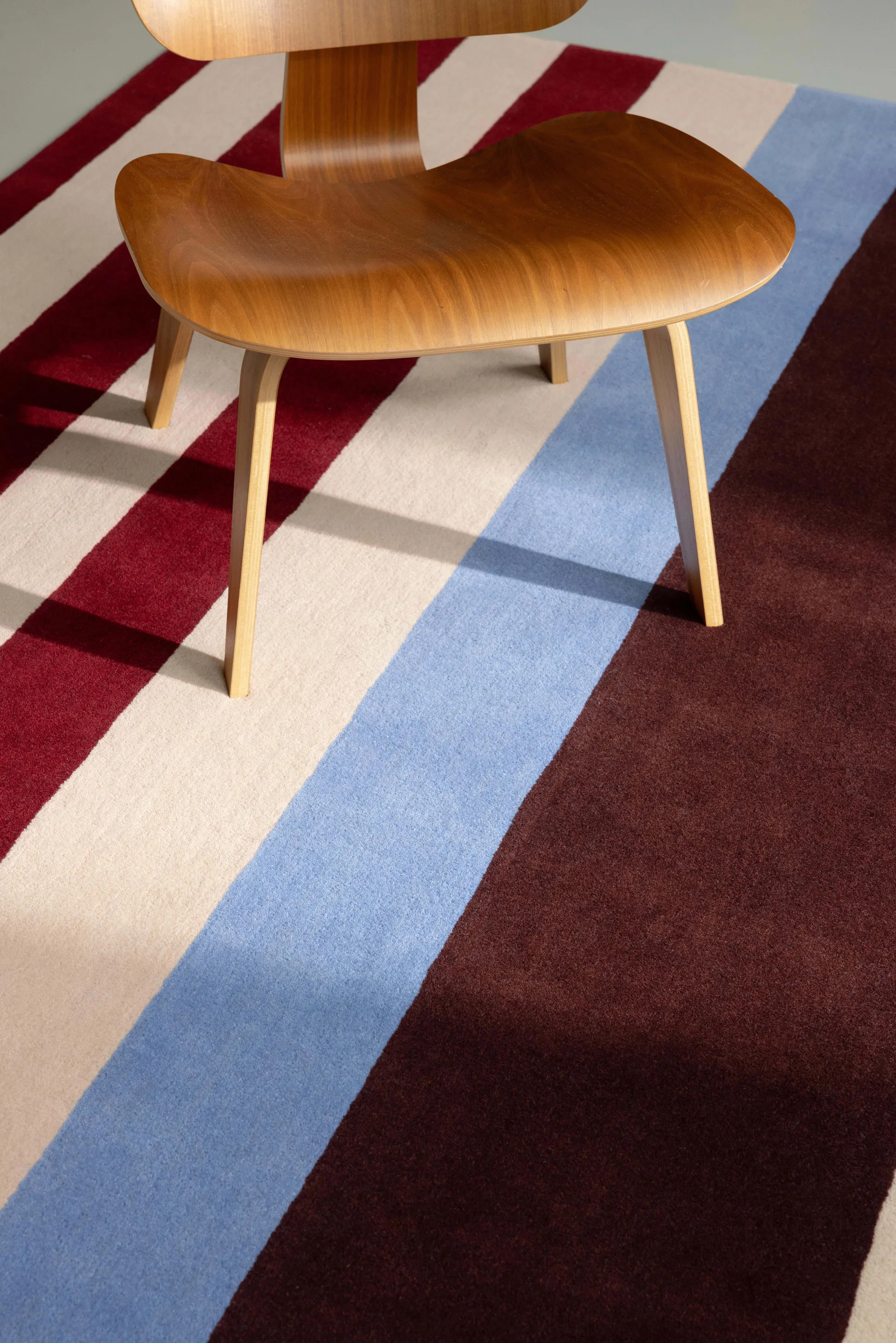 Ralli wool rug, Burnt orange, 170x240 cm Marimekko