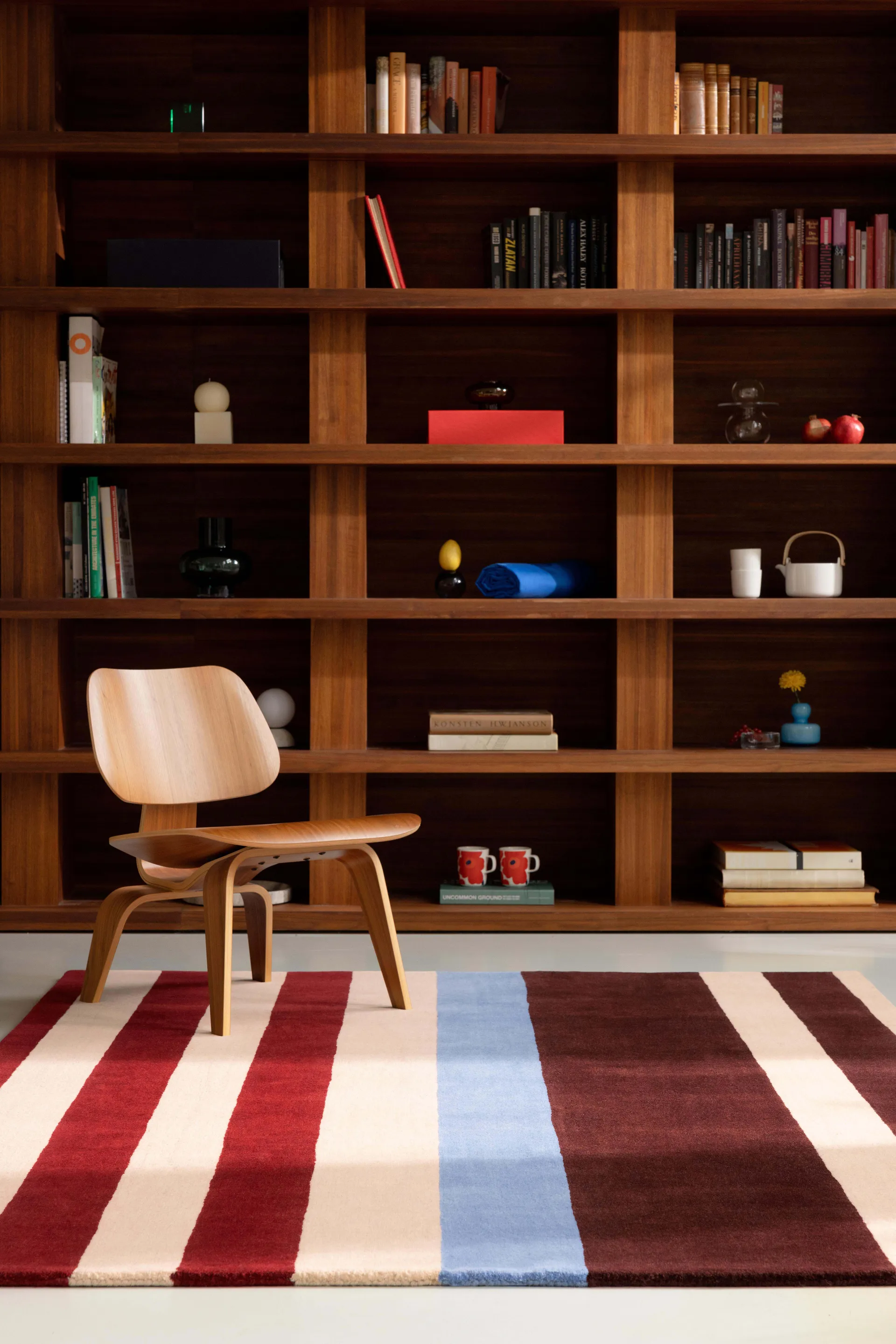 Ralli wool rug, Burnt orange, 250x350 cm Marimekko