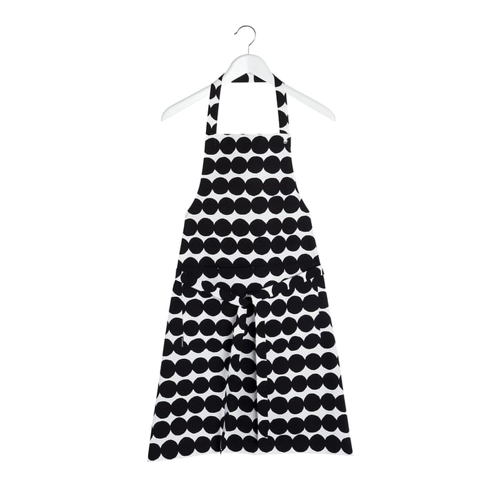 Räsymatto apron - black-white - Marimekko