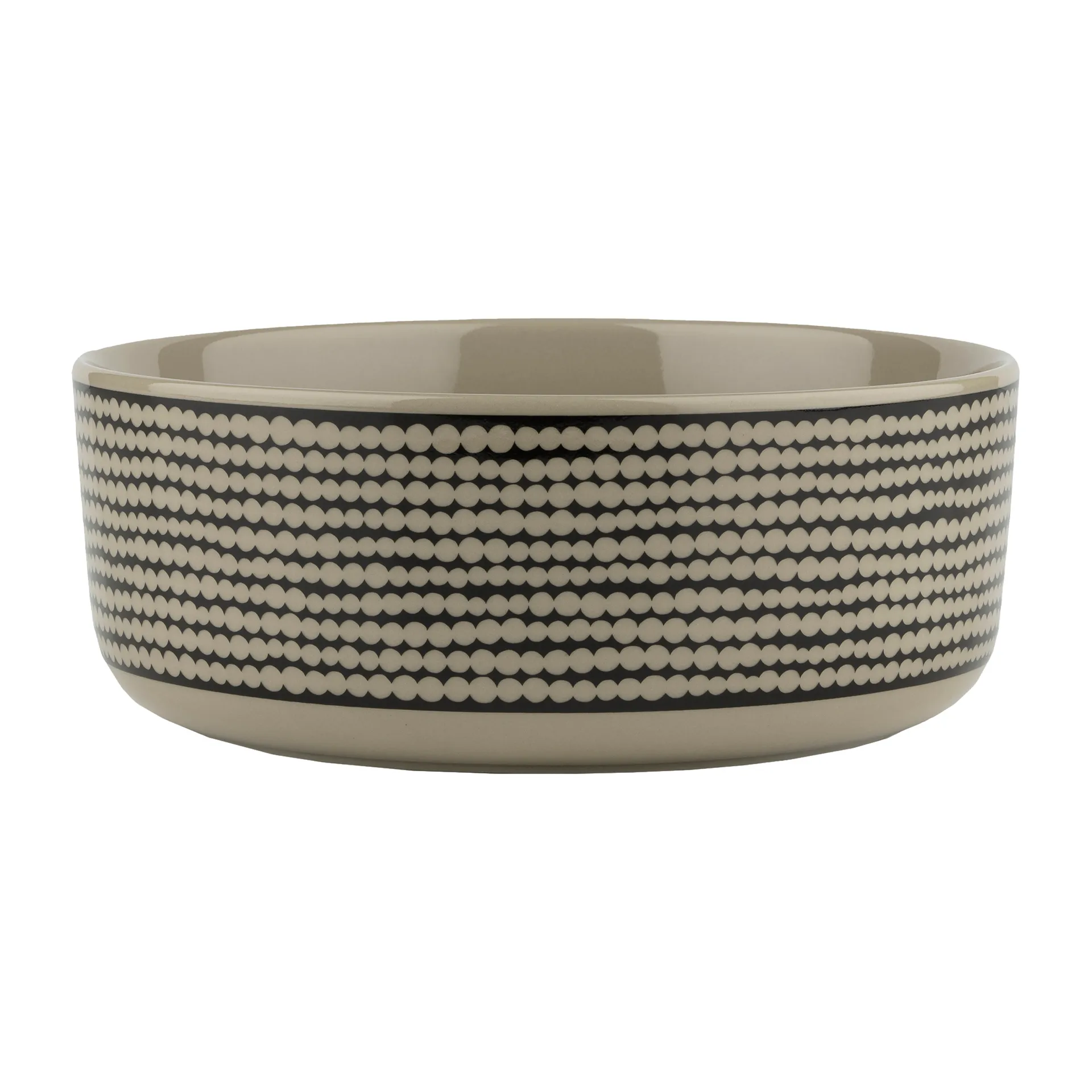 Räsymatto bowl 1.5 l, terra-black Marimekko