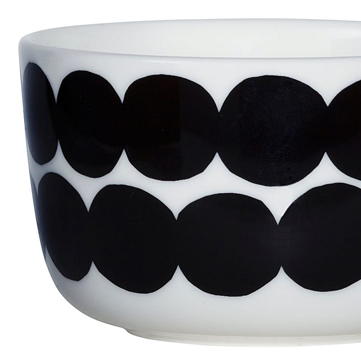 Räsymatto bowl 2.5 dl - black-white - Marimekko
