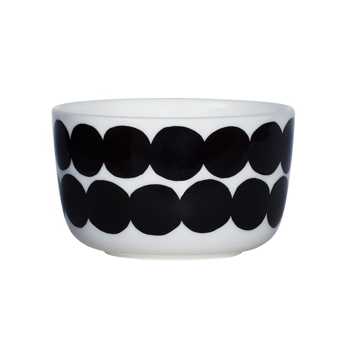 Räsymatto bowl 2.5 dl - black-white - Marimekko