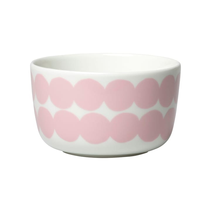 Räsymatto bowl 2.5 dl - pink-white - Marimekko