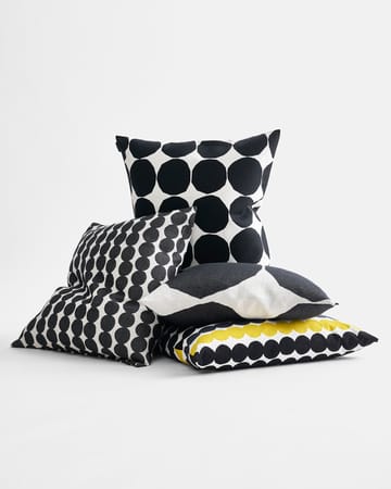 Räsymatto cushion cover 50x50 cm - White-black - Marimekko