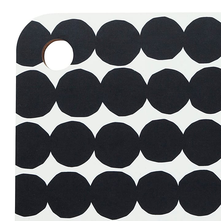 Räsymatto cutting board - black-white - Marimekko