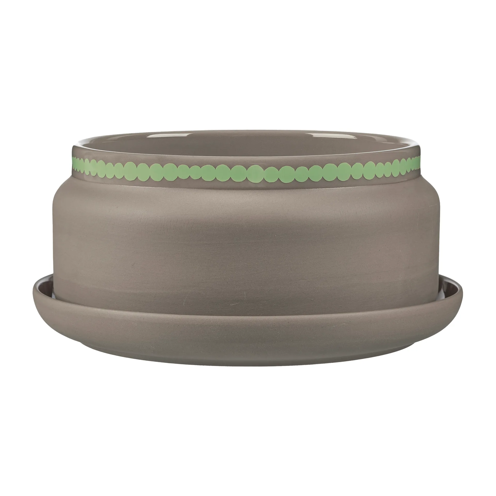 Räsymatto flower pot Ø17.5 cm, Terra-mint Marimekko