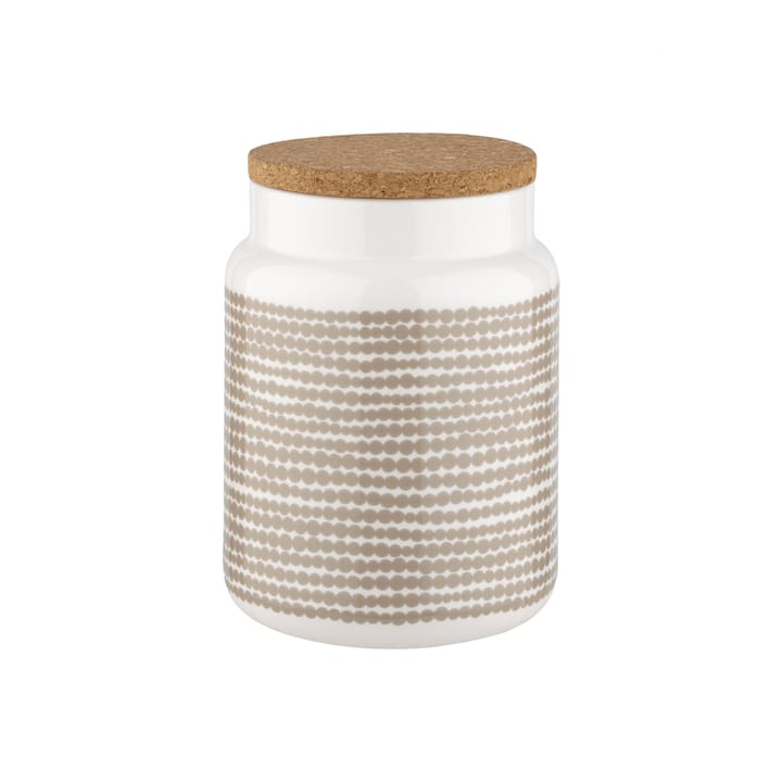 Räsymatto jar 1.2 l, Beige-white Marimekko