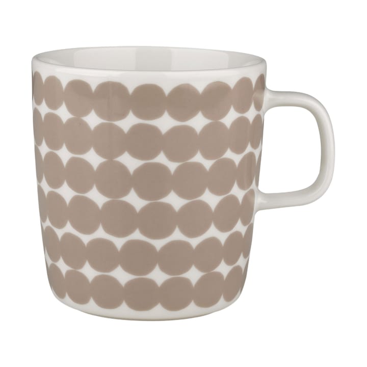 Räsymatto mug 4 dl - White-beige - Marimekko