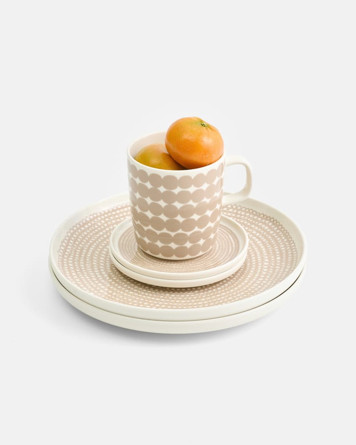 Räsymatto mug 4 dl - White-beige - Marimekko