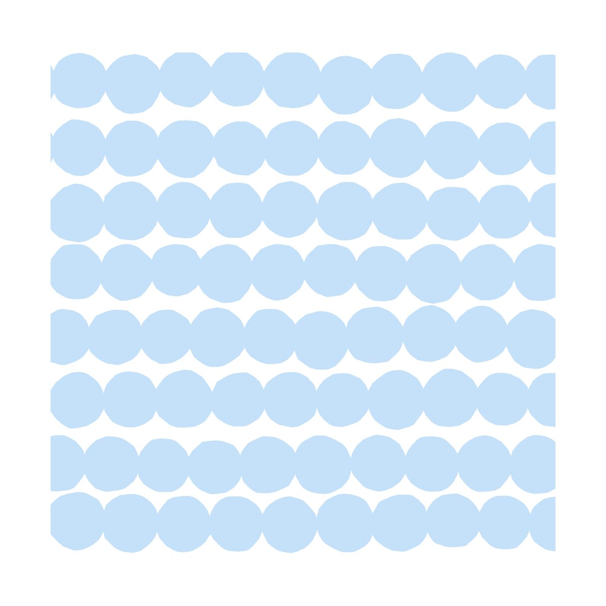 Marimekko Räsymatto napkin 33x33 cm 20-pack Light Blue