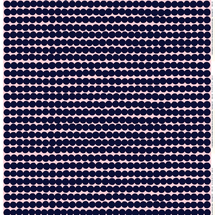 Räsymatto oilcloth - pink-dark blue - Marimekko