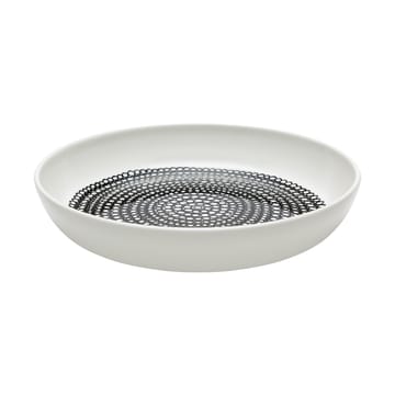 Räsymatto plate Ø20.5 cm - white-black - Marimekko