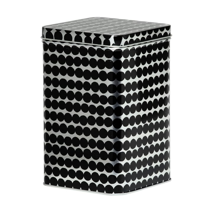 Räsymatto storage box 17.5 cm - Grey-black - Marimekko