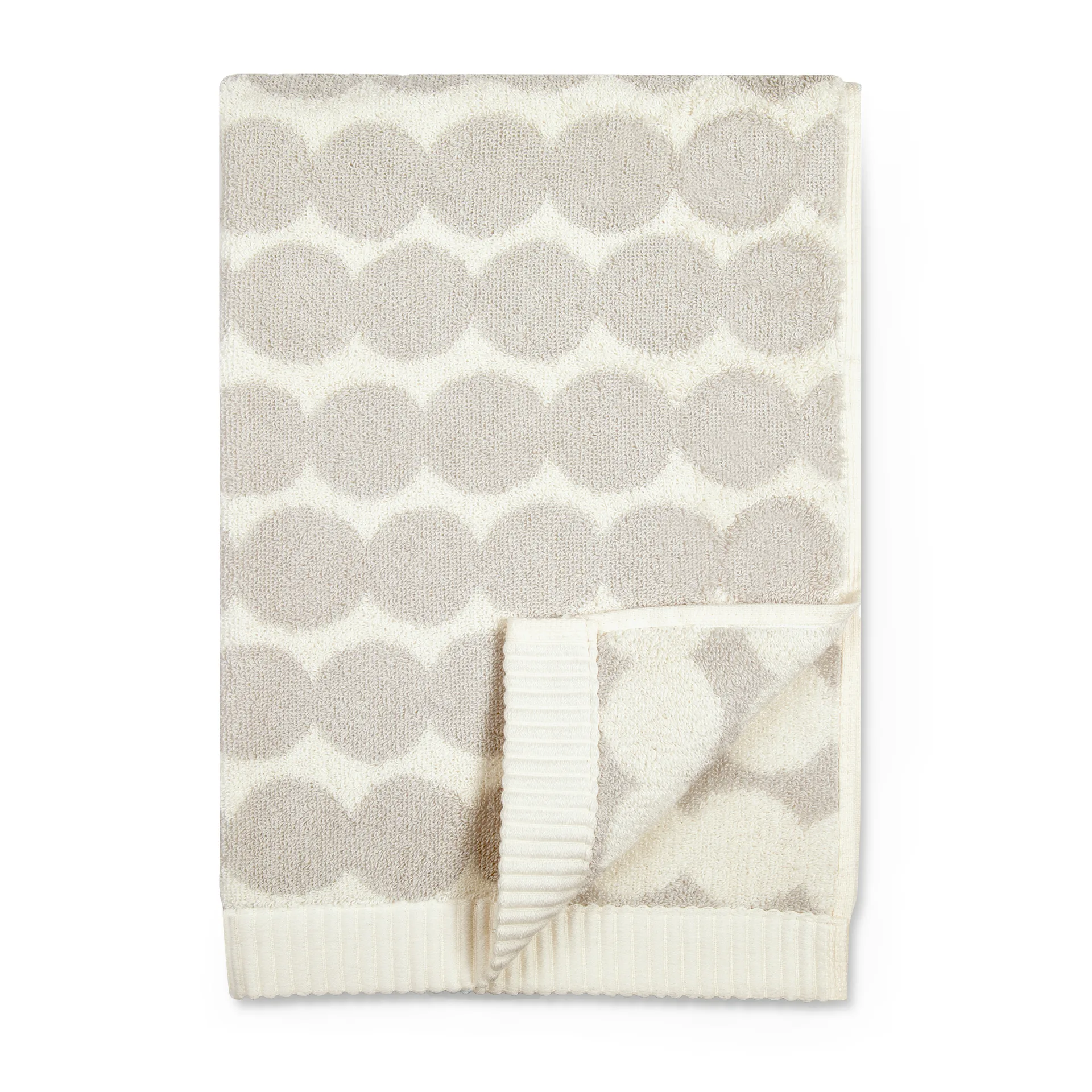 Räsymatto towel beige, Hand towel 50x100 cm Marimekko