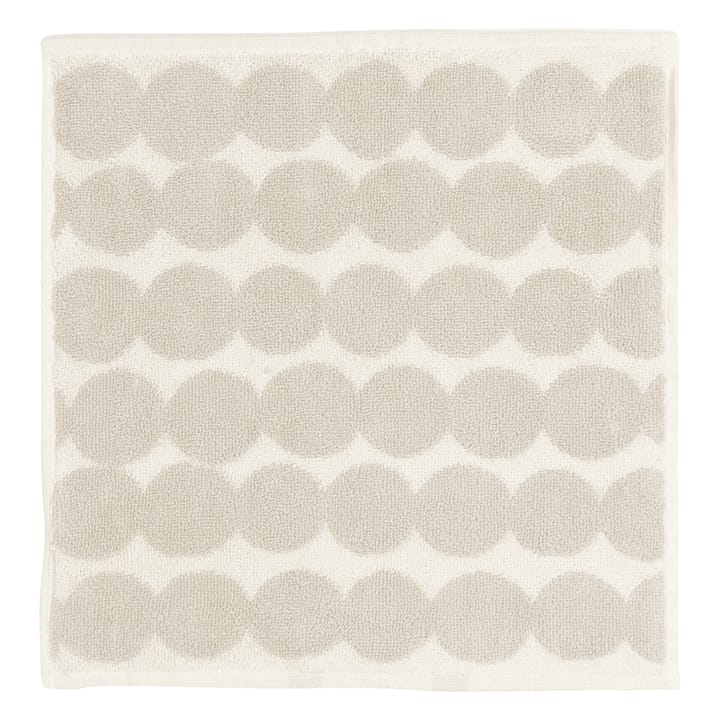 Räsymatto towel beige - Minitowel 30x30 cm - Marimekko