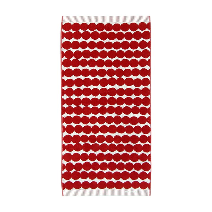 Räsymatto towel red - towel 50x100 cm - Marimekko
