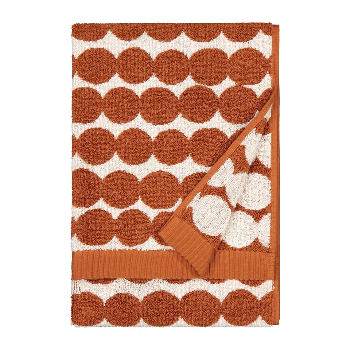 Räsymatto towel white-chestnut - towel 50x100 cm - Marimekko